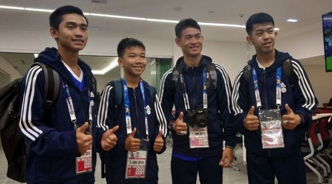 Asian Cup 2019: Thai soccer team, rescued from cave, in UAE to cheer for War Elephants