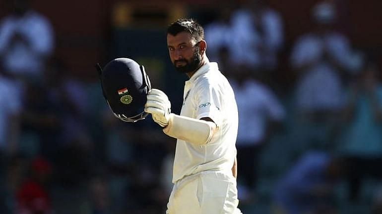 Cheteshwar Pujara remains unbeaten on 108