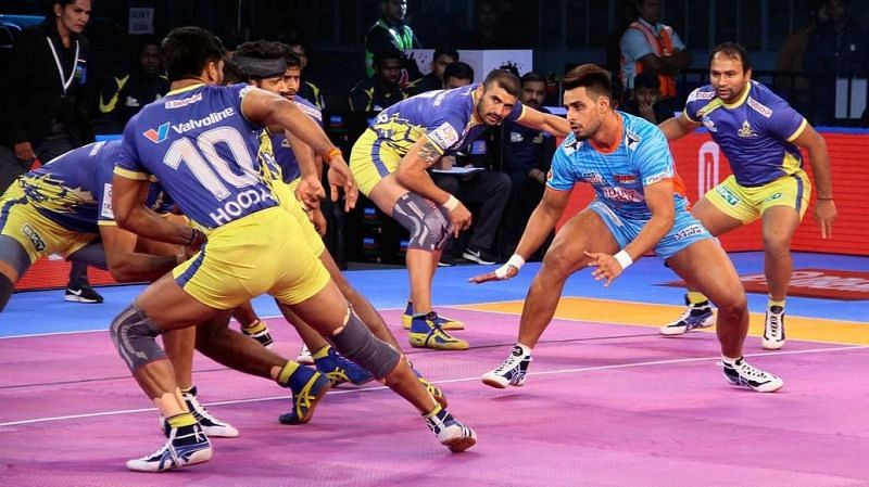 Maninder Singh did well as the primary raider for Bengal Warriors