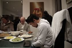 Breakfast with Manny Pacquiao on a rainy day in LA