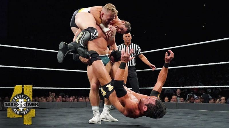 Tyler Bate is extremely strong for a man his size