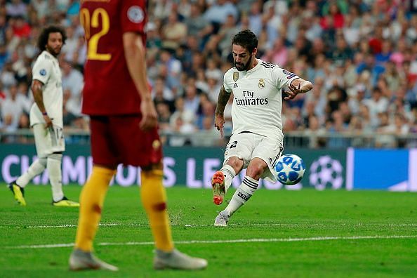 Isco is capable of producing fantastic goals at any point of a match