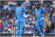 Image result for Aus vs Ind 1st ODI Rohit Dhoni