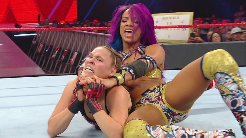 Will Sasha Banks be able to lock in the Bank Statement at the Royal Rumble?