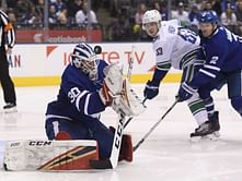 Hutchinson, Matthews lead Maple Leafs past Canucks 5-0