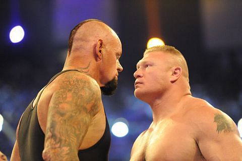 Brock Lesnar vs The Undertaker at Wrestlemania
