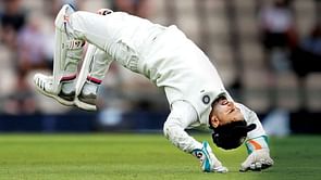 WATCH: Rishabh Pant's acrobatic 'kick up move' at Sydney!