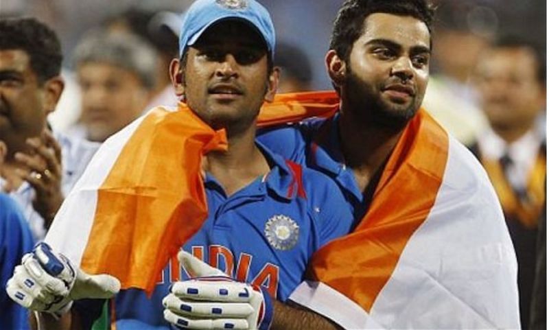 ICC 2011 World cup: Mahendra Singh Dhoni and Virat Kohli