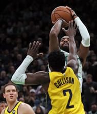 Kyrie Irving's FG% this season is at a near-career-high mark.