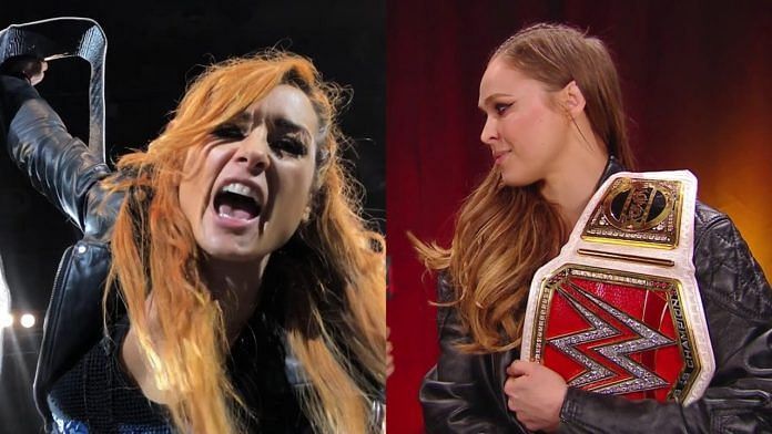 Image result for Becky Lynch ronda rousey
