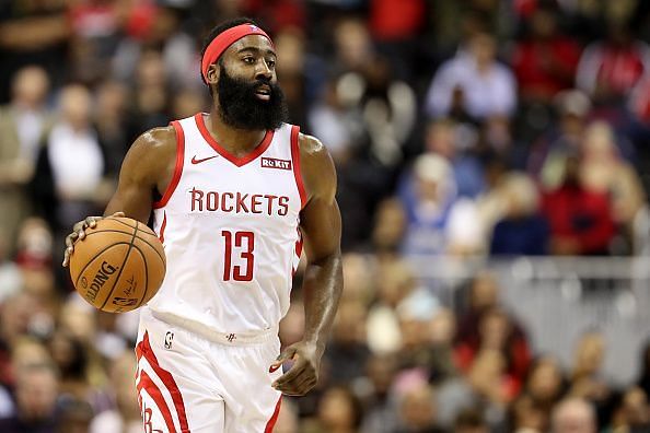 Houston Rockets are being carried on the shoulders of the Beard at this moment