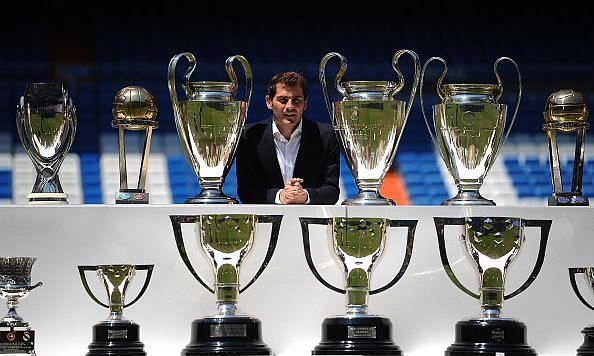 Casillas enjoyed European glory with Real Madrid and Spain