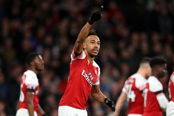 Aubameyang has continued to be a prolific scorer since joining Arsenal