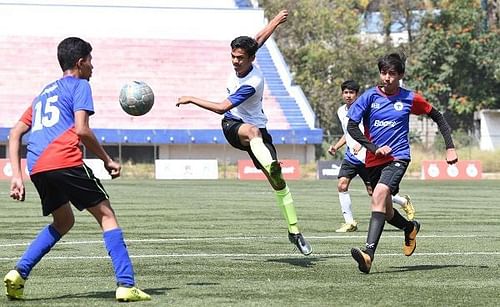 Action from Day Four of Boost-BFC Inter-School Soccer Shield