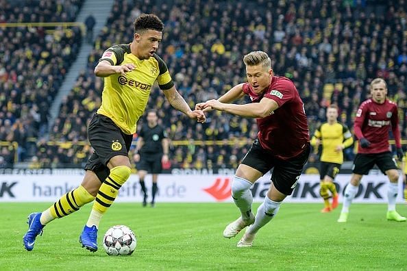 Jadon Sancho has been on fire