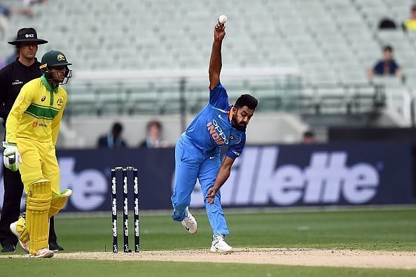 Vijay Shankar did an adequate job with the ball on ODI debut