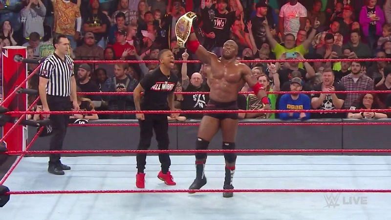 Lashley became Intercontinental Champion in no time at all