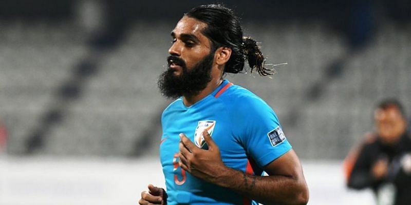 Sandesh Jhingan will play his debut game in the Asian Cup.