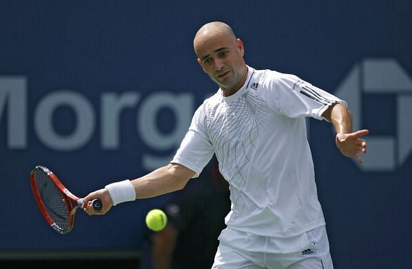 2006 U.S. Open - Men&#039;s Singles - Third Round - Andre Agassi vs Benjamin Becker