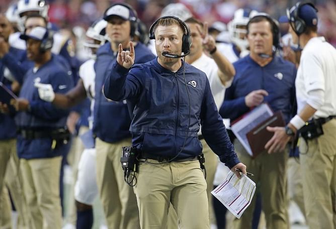 While teams seek next McVay, he begins playoff run with Rams
