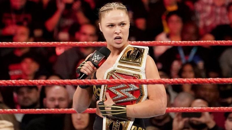 Ronda Rousey is the current Raw Women&#039;s Champion