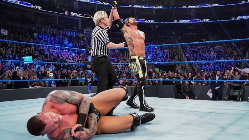 AJ Styles won a Fatal-5-Way match last night to become the #1 contender for the WWE Title