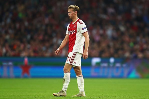 FrenkieDe Jong will move to Barcelona in the summer.