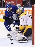 Rinne notches 3rd shutout of season, Predators top Leafs 4-0