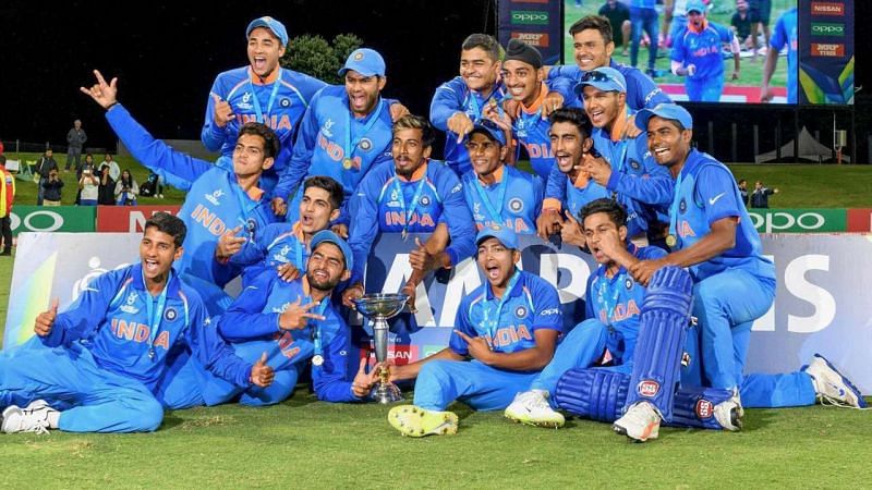 India emerged champions at the Under-19 WC