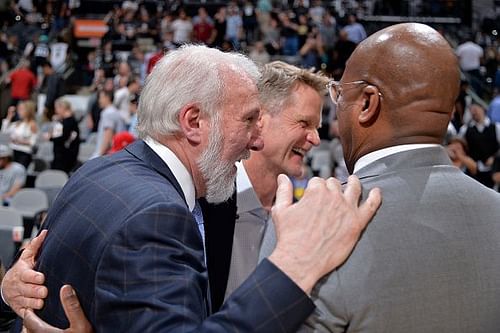 Popovich and Steve Kerr