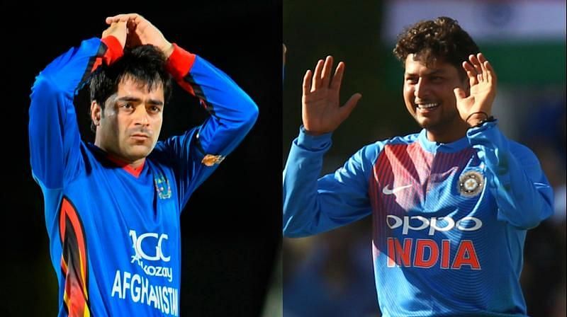 Rashid Khan and Kuldeep Yadav