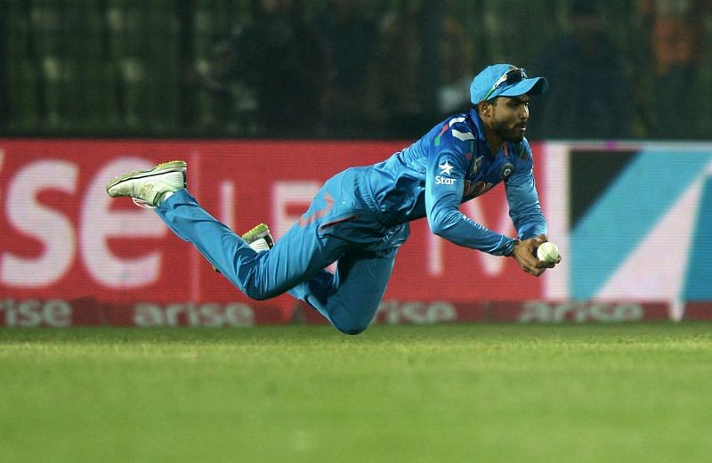 Great athleticism from Jadeja on the field, increases his value