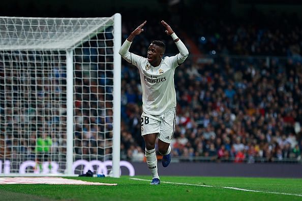 Vinicius came closest to scoring for Madrid on multiple occasions