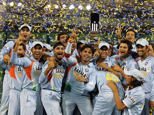 Team India beat a strong Australian side in 2008