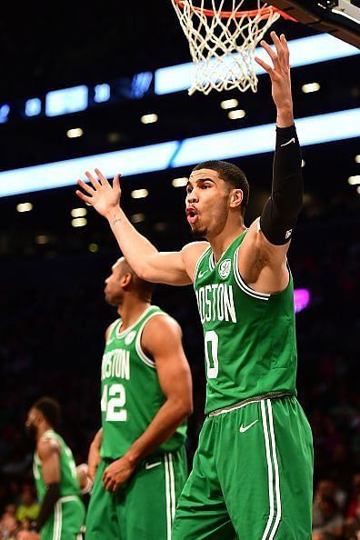 Tatum had 19 points tonight