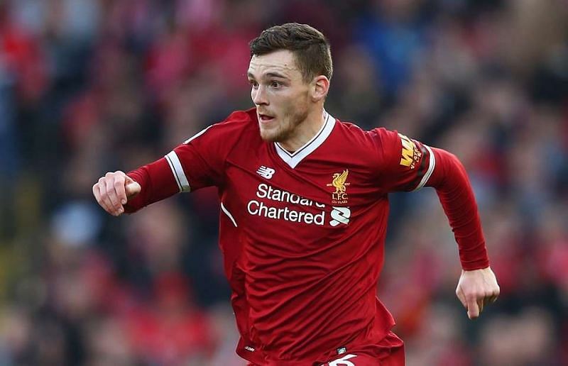 Andrew Robertson is arguably the best left-back in England at the moment