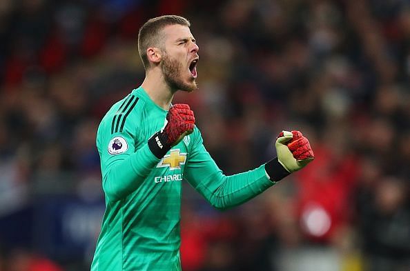 De Gea was outstanding against Spurs, making eleven saves in the process