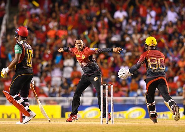 2017 Hero Caribbean Premier League - Trinbago Knight Riders v St Kitts & Nevis Patriots