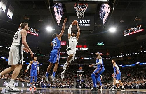 Oklahoma City Thunder v San Antonio Spurs