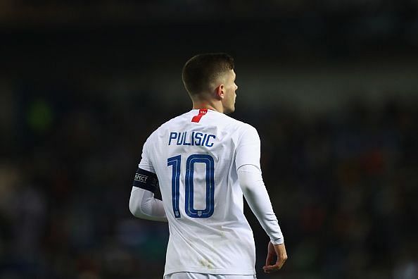 Pulisic has 23 caps for the American National Football Team
