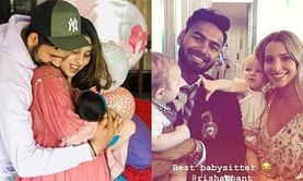 Rohit Sharma invites Rishabh Pant to babysit his daughter Samaira; Pant replies hilariously