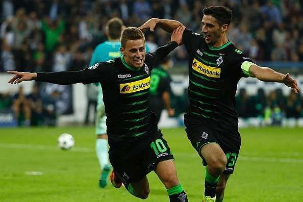 Borussia M&Atilde;&para;nchengladbach is currently in the 3rd position in Bundesliga