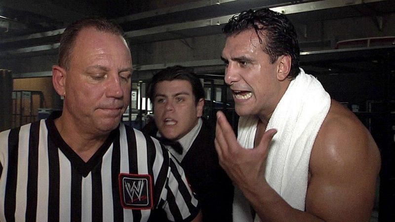 Referee Mike Chioda has been suspended in the past.
