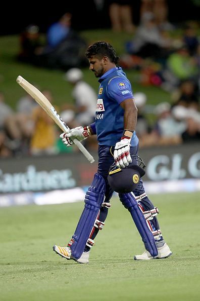 Kusal Perera scored a magnificent hundred but it went in vain