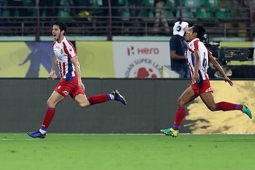 Garcia's goal was not enough to salvage a win for ATK [Image: ISL]