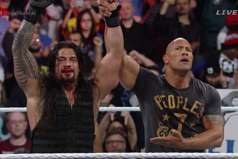 Reigns and The Rock were booed due to the negative reaction following Reigns&#039; win
