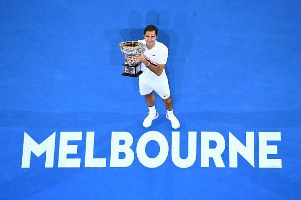 2018 Australian Open winner Federer