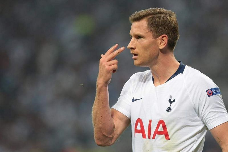Vertonghen replaced Sanchez at CB, but his performance wasn&#039;t up to the mark