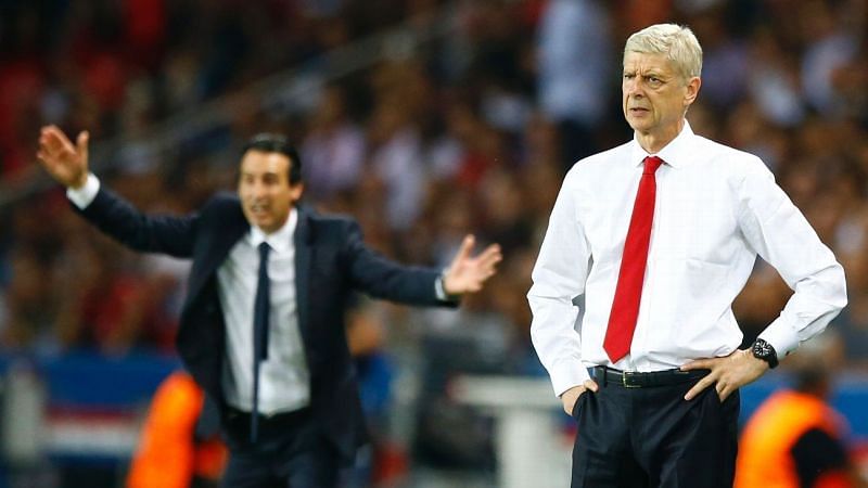 Arsene Wenger and his staff were paid in full for the remaining year of their contract