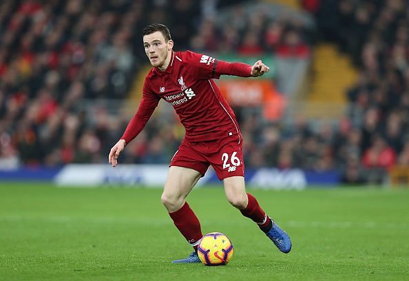 Robertson was the best Liverpool player on show